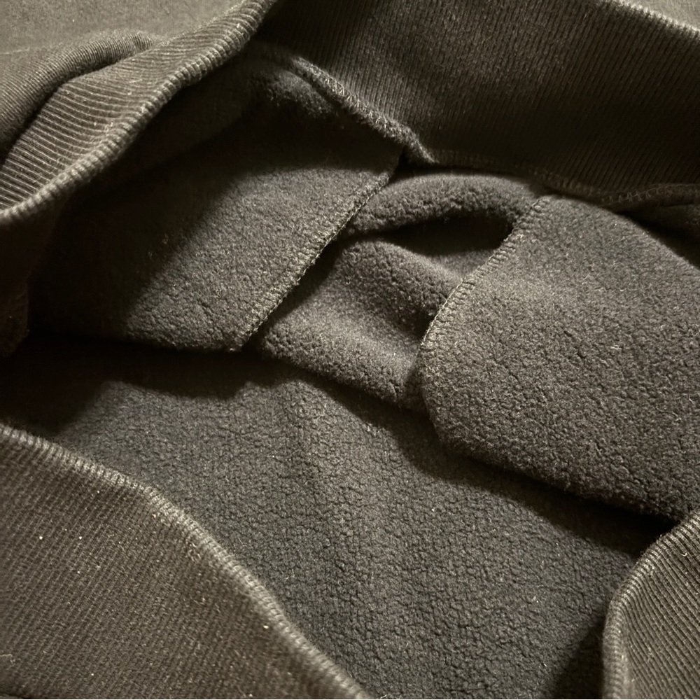 Pangaia Unisex Black Hoodie Size S Organic Cotton Heavyweight Pullover - Picture 11 of 14